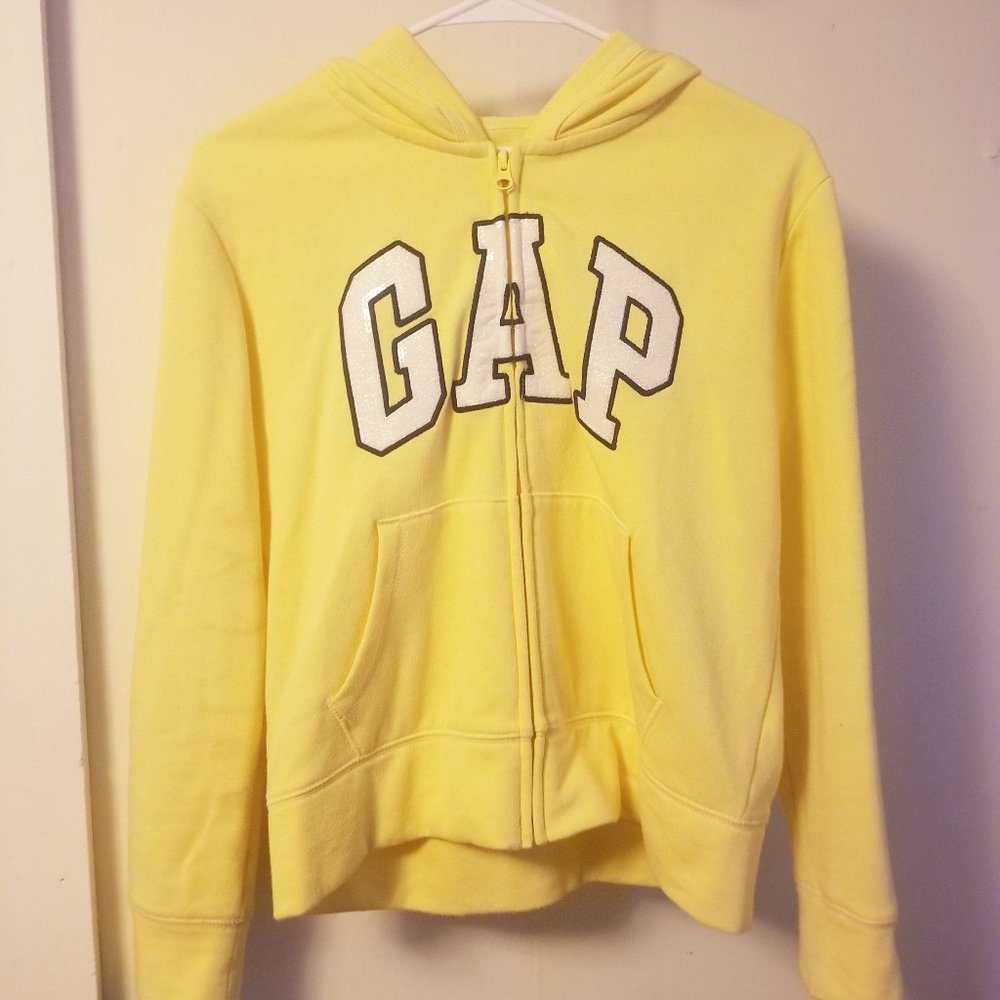 GAP LOGO Zip Hoodie Sweatshirt
